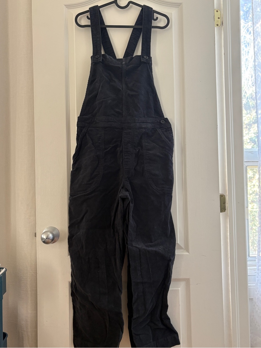 Patagonia Black Corduroy Women's Overalls